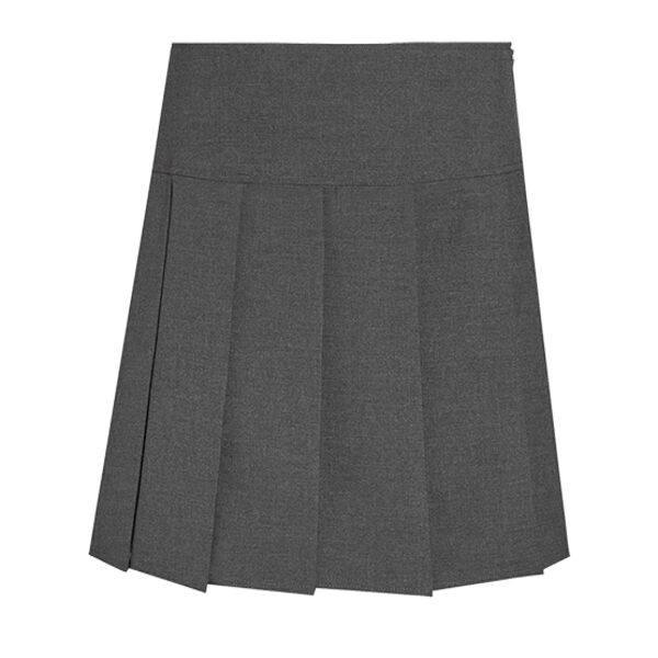 Drop Waist Knife Pleat Skirt - Junior Thumbnail