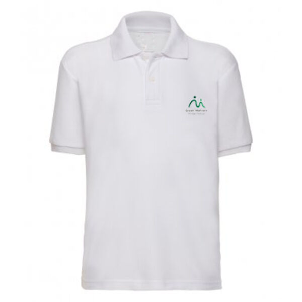Great Malvern Primary White Polo Shirt Thumbnail